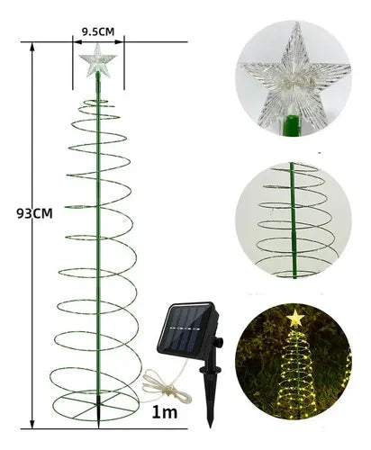 Árbol Solar Navidad